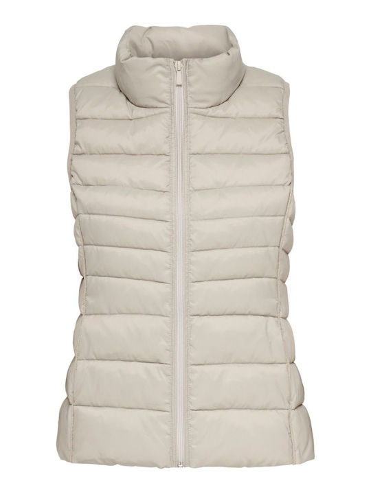 Only Women's Short Puffer Jacket for Winter Sil...