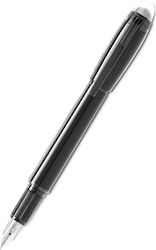 MontBlanc Starwalker Писалка Черна с Черно Мастило