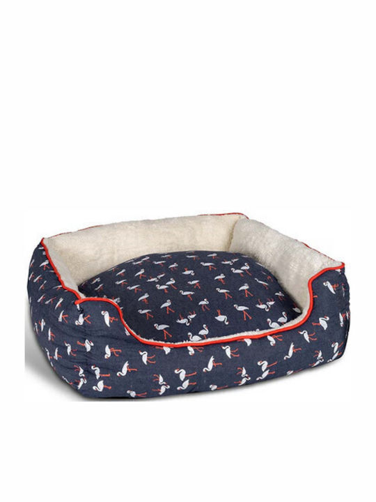 Glee Flamingo Jean Sofa Hundebett Blau 53x53cm.