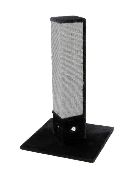 Kerbl Scratching Post 4-Corner Kratzbaum Pole Schwarzer 48x48x48cm