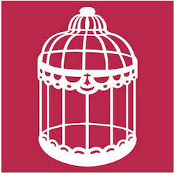 Stamperia Șabloane de și Desene Birdhouse