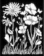 Stamperia Στένσιλ Σχεδίων Flowers 20x25cm