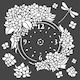 Stamperia Stencil Designs Clock