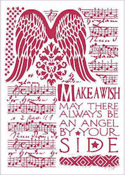 Stamperia Schablonen Designs Music and Wings