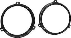 Speaker Ring Car Back Fiat Panda 2pcs