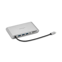 Kensington Stație de andocare cu USB-C HDMI/DisplayPort PD Ethernet (K33853WW)