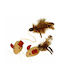 Kerbl Mice Feathers Nature Cat Toy Mouse 2pcs