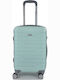 Playbags Βαλίτσα Ταξιδίου Καμπίνας Σκληρή Μέντα με 4 Ρόδες Ύψους 52εκ.