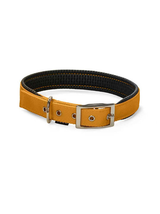 Glee Neoprene Dog Collar in Orange color XXLarge 25mm x 66cm