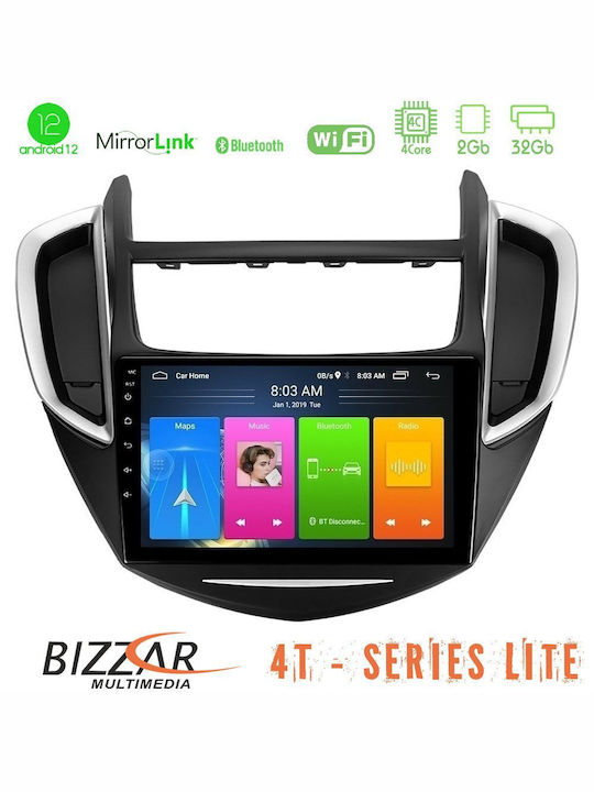 Bizzar Auto-Audiosystem für Chevrolet Trax 2013-2020 (Bluetooth/USB/WiFi/GPS/Apple-Carplay/Android-Auto) mit Touchscreen 9"