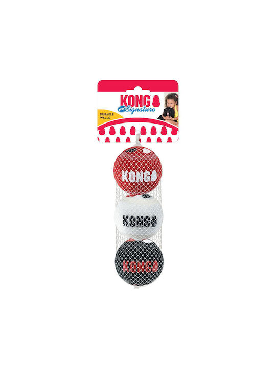 Kong Signature Sport Dog Toy Ball XSmall 3pcs