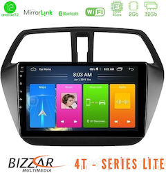 Bizzar 4T Series Ηχοσύστημα Αυτοκινήτου για Suzuki SX4 S-Cross (Bluetooth/USB/WiFi/GPS) με Οθόνη Αφής 9"