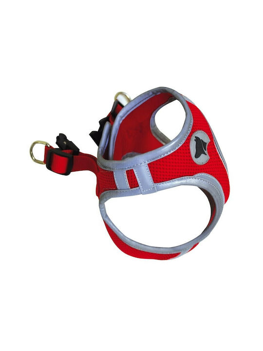 Croci Dog Harness Vest Hiking Harness Reflective Red Medium 41-46cm C5081162