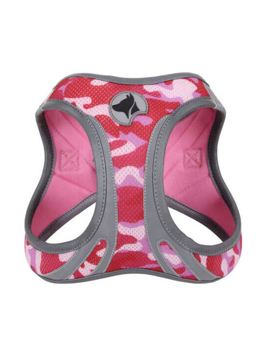 Croci Σαμαράκι Σκύλου Γιλέκο Hiking Harness Reflective Ροζ X-Small 30-33cm CRC5081549