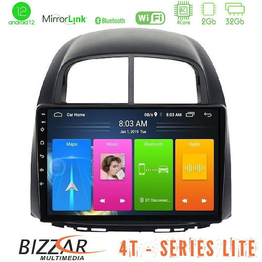Bizzar Car Audio System for Citroen Jumpy Daihatsu Sirion Subaru Justy 2005-2010 / Justy 2008-2010 with A/C (Bluetooth/USB/WiFi/GPS/Apple-Carplay/Android-Auto) with Touch Screen 9"