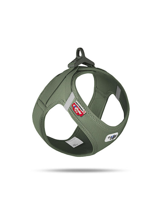 Curli Σαμαράκι Σκύλου Γιλέκο Clasp Air-Mesh Πράσινο Medium 45-50cm PN2813