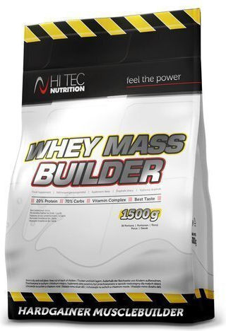 Hitec Nutrition Whey Mass Builder Πρωτεΐνη Ορού Γάλακτος με Γεύση Φράουλα 1.5kg