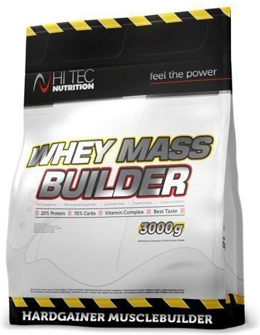 Hitec Nutrition Whey Mass Builder Protein Whey with Flavor Strawberry 3kg