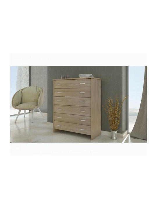 Kommode Schlafzimmer Holz Economy mit 6 Schubla...