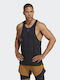 Adidas Men's Athletic Sleeveless Blouse Black