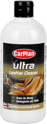 Car Plan Αλοιφή Καθαρισμού / Προστασίας για Δερμάτινα Μέρη Ultra Leather Cleaner 500ml