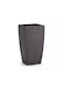 Atmosphera Natura Flower Pot 31x56.5cm Charcoal 0107