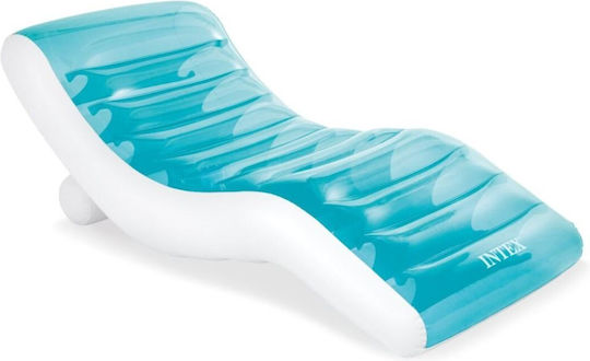 Intex Splash Lounge Inflatable Sea Mattress Turquoise 191x99cm