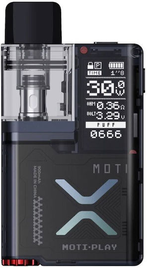 MOTI Play Cyber Blue Pod Kit 2ml με Ενσωματωμένη Μπαταρία
