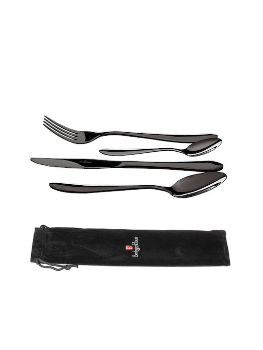 Berlinger Haus Set de Tacâmuri Inoxidabil Negre 4buc