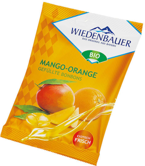 Wiedenbauer Карамели с Вкус Манго и Портокал Органичен Продукт 75гр