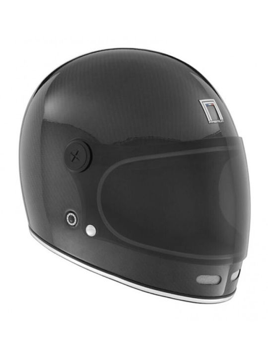 Nox Revenge Carbon Cască Moto Față întreagă 1150gr cu Sunvisor