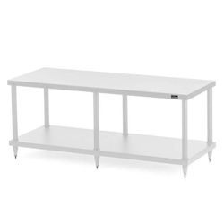 Solidsteel S4-2 Rack 2 Nivele Alb 111.4x47.5x43cm