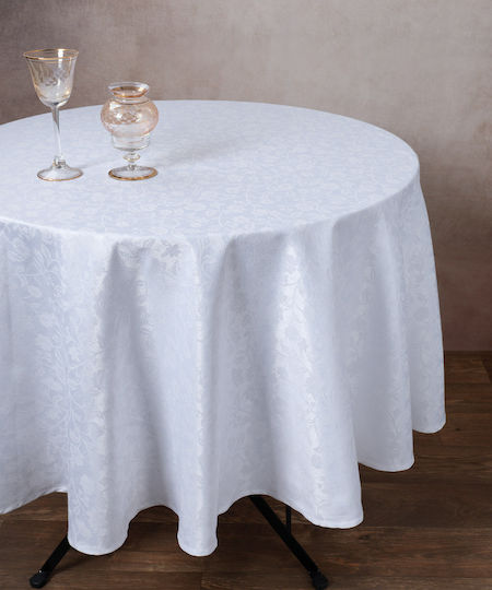 Silk Fashion Ροτόντα 1010 Λευκό Φ180εκ. Silk Fashion Ροτόντα 1010 Λευκό Φ180εκ.