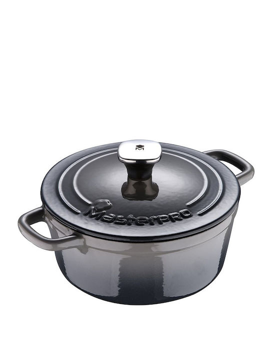 MasterPro Unique Deep Pot made of Cast Iron 1.8lt / 19cm