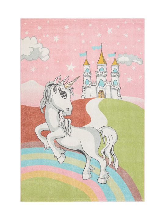 Klonaras Kids Rug Unicorn Multicolor 160x230cm