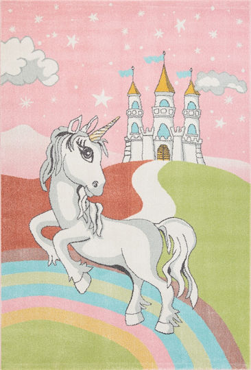 Klonaras Kids Rug Unicorn Multicolor 160x230cm