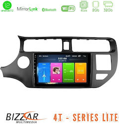 Bizzar 4T Series Ηχοσύστημα Αυτοκινήτου για Kia Rio 2011-2015 (Bluetooth/USB/WiFi/GPS) με Οθόνη Αφής 9"