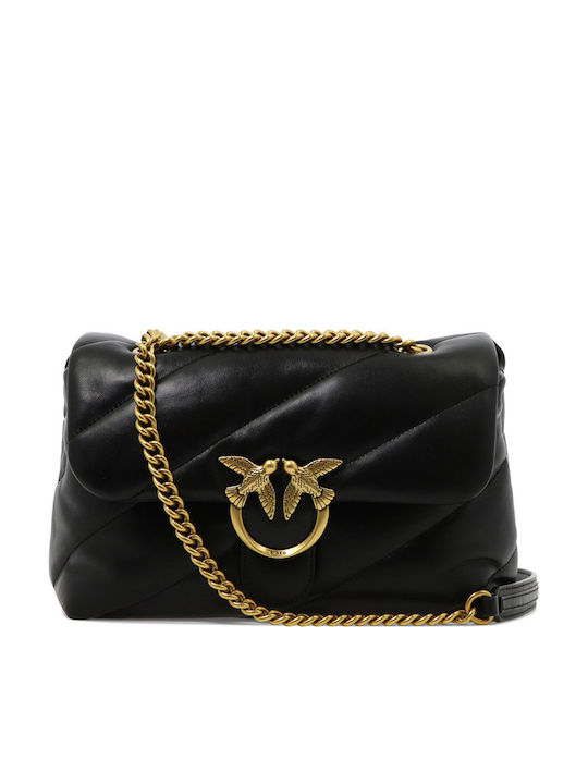 Classic Leather Women's Bag Shoulder Black