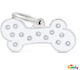 My Family Chic Dog ID Bone White Metal Small 3x...