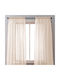 Easy Home Κουρτίνα με Τρέσα Elite Valeria Beige 140x270εκ.
