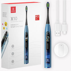 OClean X10 Smart Ηλεκτρική Οδοντόβουρτσα με Χρονομετρητή Μπλε