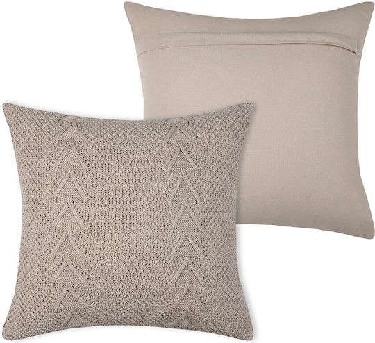 Sofa-Kissen S-F Megeve Aus 100% Baumwolle Ficelle 40x40cm