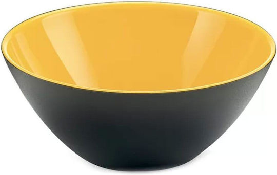 Guzzini My Fusion Салатна купа Пластмаса Yellow-Black 25x25см 1бр