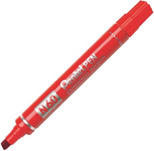 Pentel N60 Permanent Marker Red