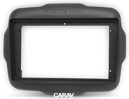 CARAV Industries Inc. DIN Fascia Panels 2 Din Compatible with Screen 9" for Jeep Renegade 2014+