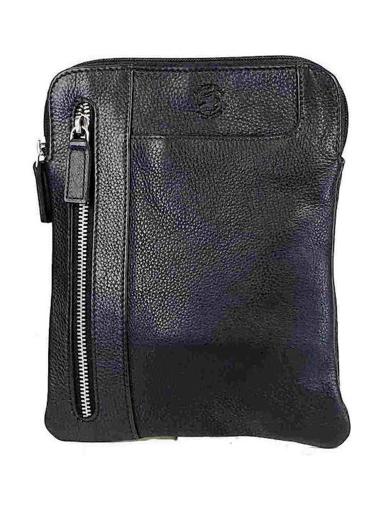 Beverly Hills Polo Club Leather Men's Bag Shoul...