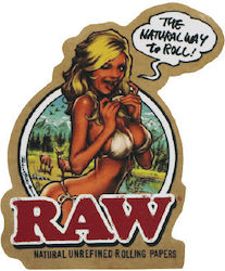 Raw sticker Girl Japan