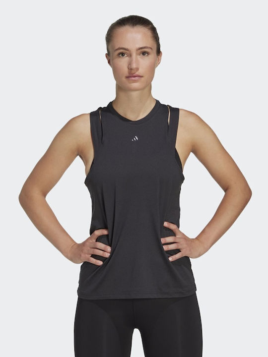 Aeroready Train Essentials Bluza Damă De Vară Fără Mâneci Neagră