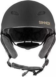 Sinner Bingham Helmet for Ski & Snowboard Black