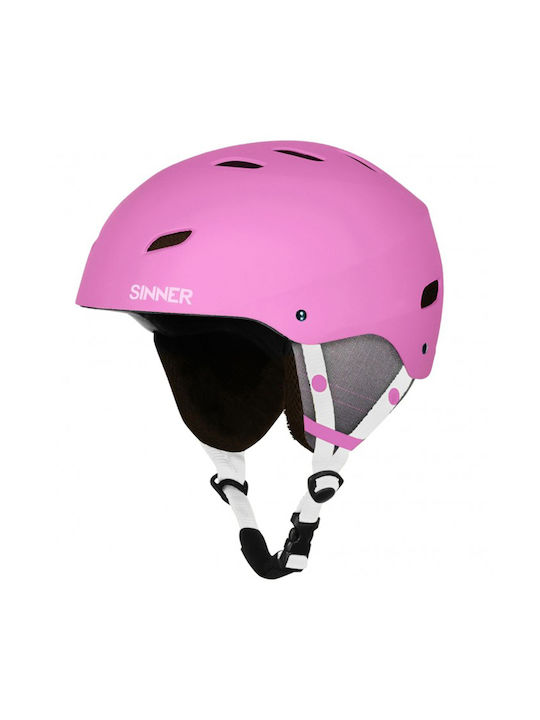 Sinner Bingham Women's Helmet for Ski & Snowboard Matte Pink